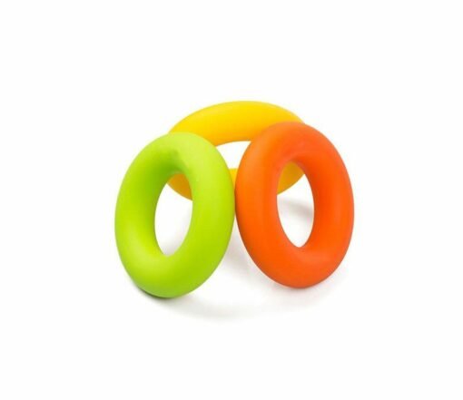 Easy Carry Silicon Rubber Hand Grip Ring Strength Trainer