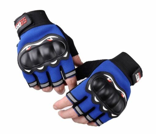 Outdoor Motorcycle Protection Half Gloves