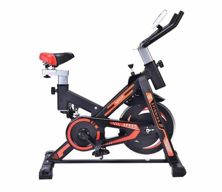 Shock-absorbing Indoor Spin Bike