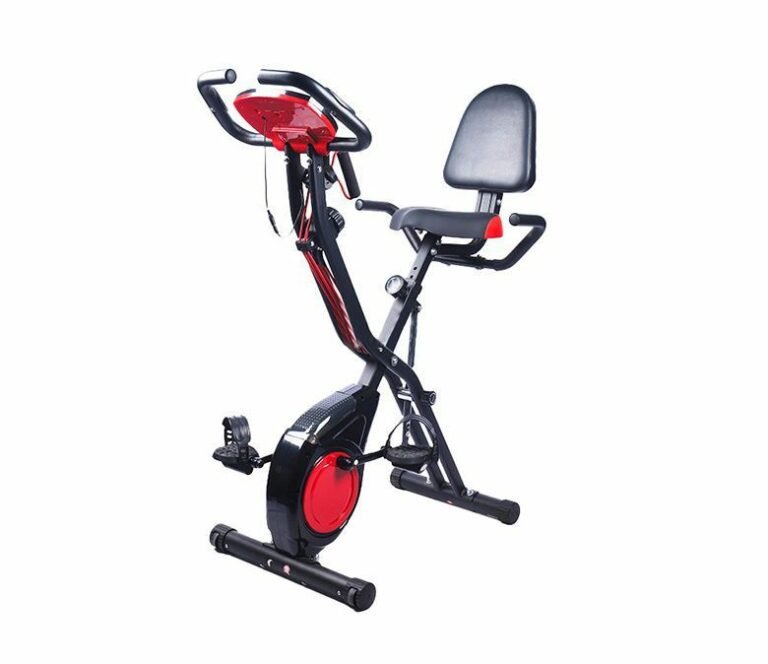 Bicicleta estática plegable