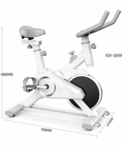 Bicicleta desportiva de exercício em casa