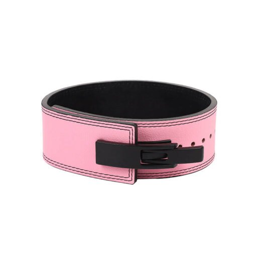 Custom Cowhide Metal Buckle Weightlifting Belt Wholesale