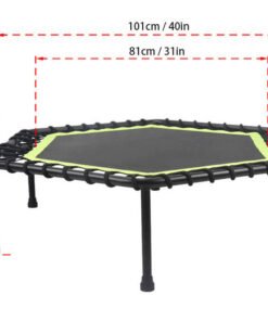 40 inch adult fitness hexagonal trampoline (1)