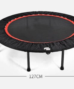 Foldable Mini Trampoline with Adjustable Foam Handle (9)