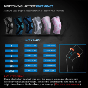 How to properly put on and adjust a knee brace