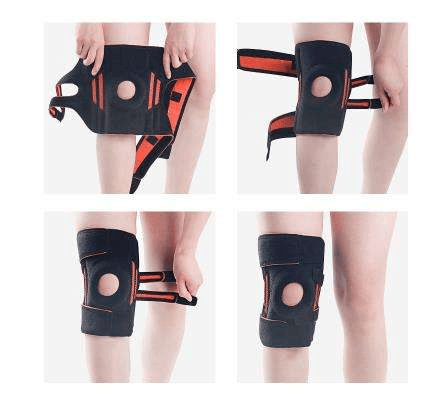 How to wear a knee brace