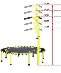 Indoor Mini Fitness Bouncing Pad 48inch Foldable Small Trampoline (1)