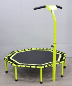 Indoor Mini Fitness Bouncing Pad 48inch Foldable Small Trampoline (5)